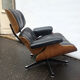 Fauteuil Eames Lounge Chair et son ottoman édition Mobilier International
