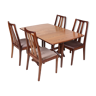 Mid-twentieth century teak dining set