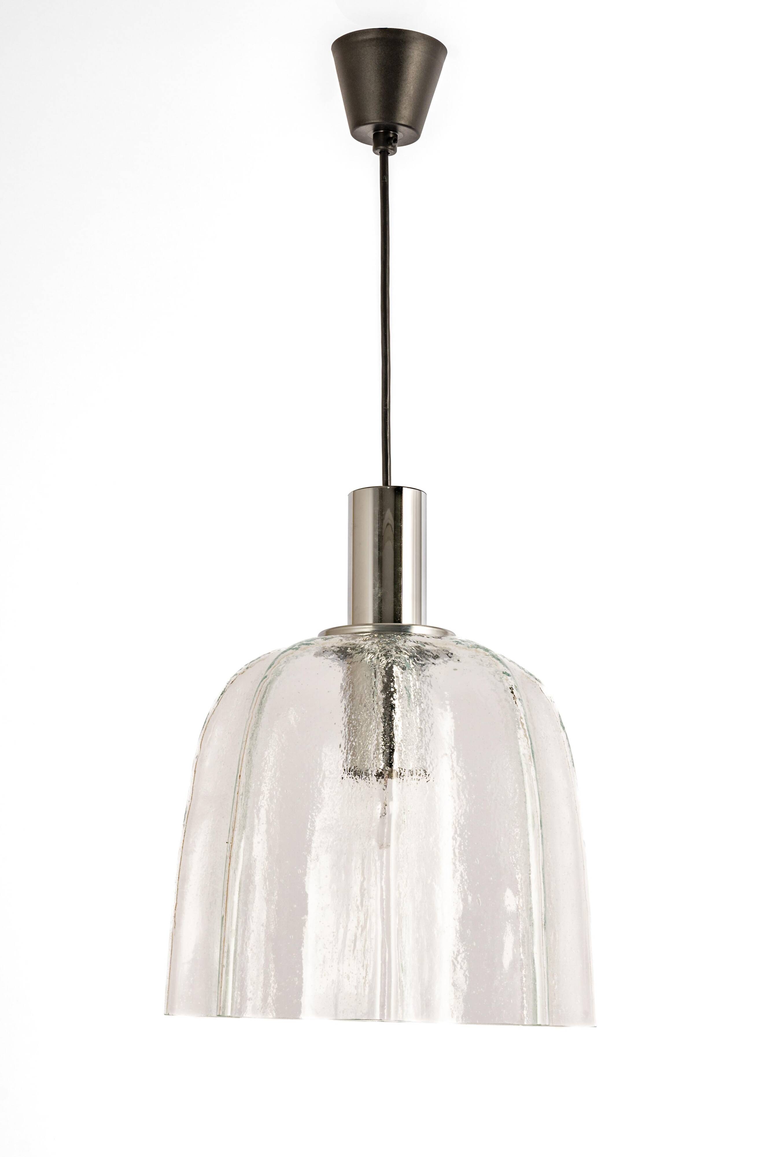 Glass Pendant by Limburg, Germany, 1970s