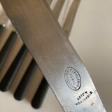 Set of 6 dehillerin brewery 1900 in ebony and steel