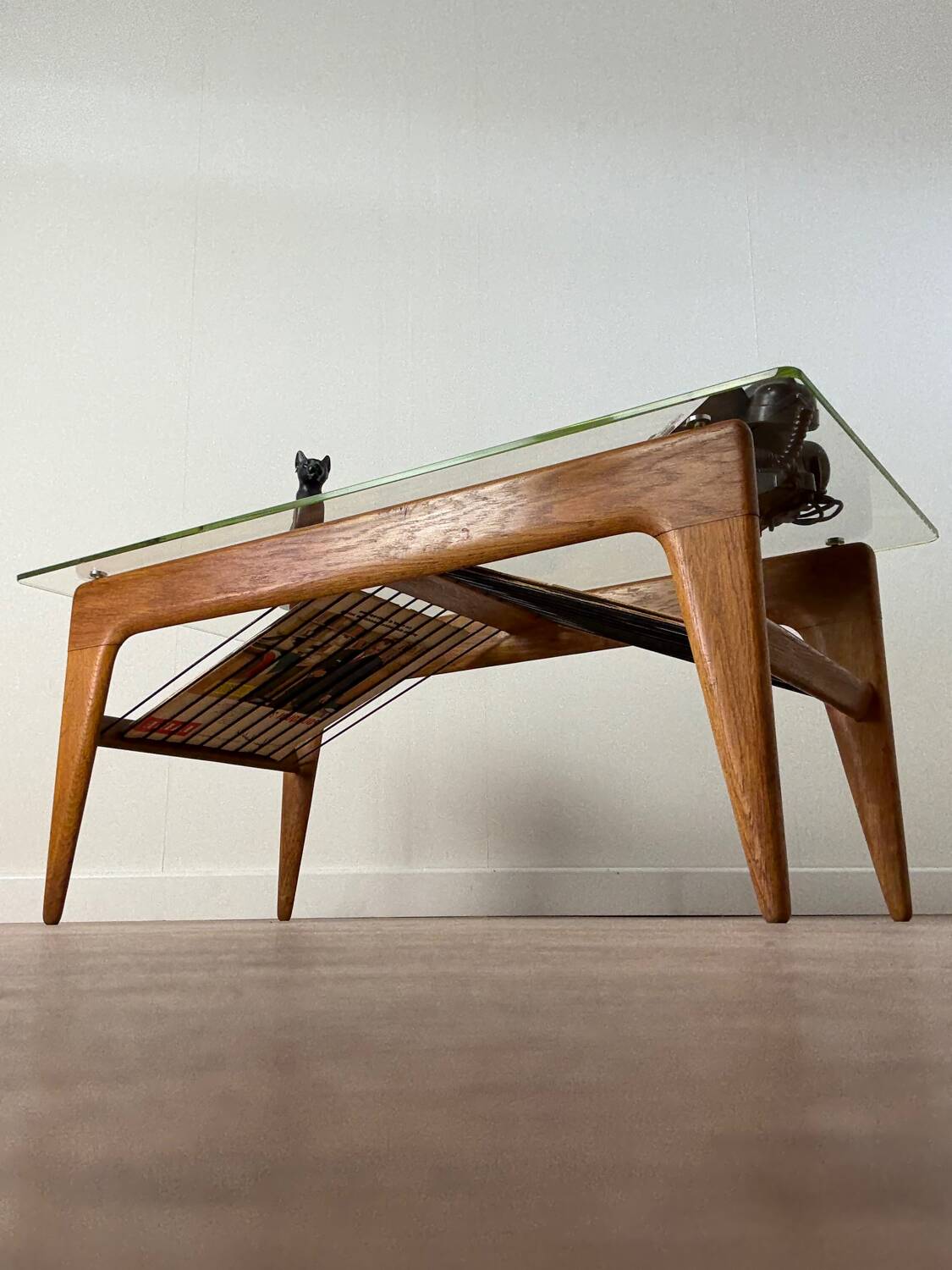 Vintage coffee table by René-Jean Caillette – modernist design from the 1970s