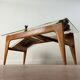 Vintage coffee table by René-Jean Caillette – modernist design from the 1970s