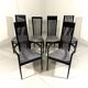 Chaises de salle à manger Tonon Italie par Wolf Schmidt Bandelow années 1980.
