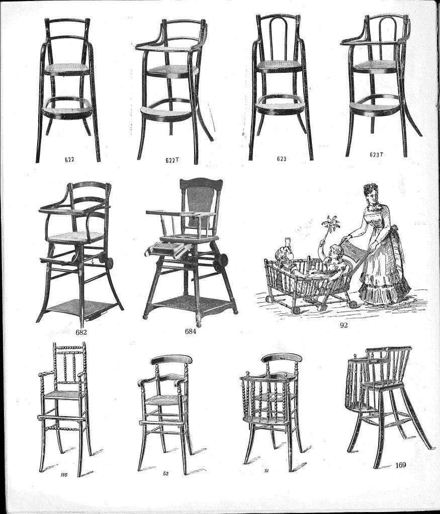 Lot of 4 bistro chairs Cambier