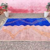 Handmade Beni Ouraine wool rug