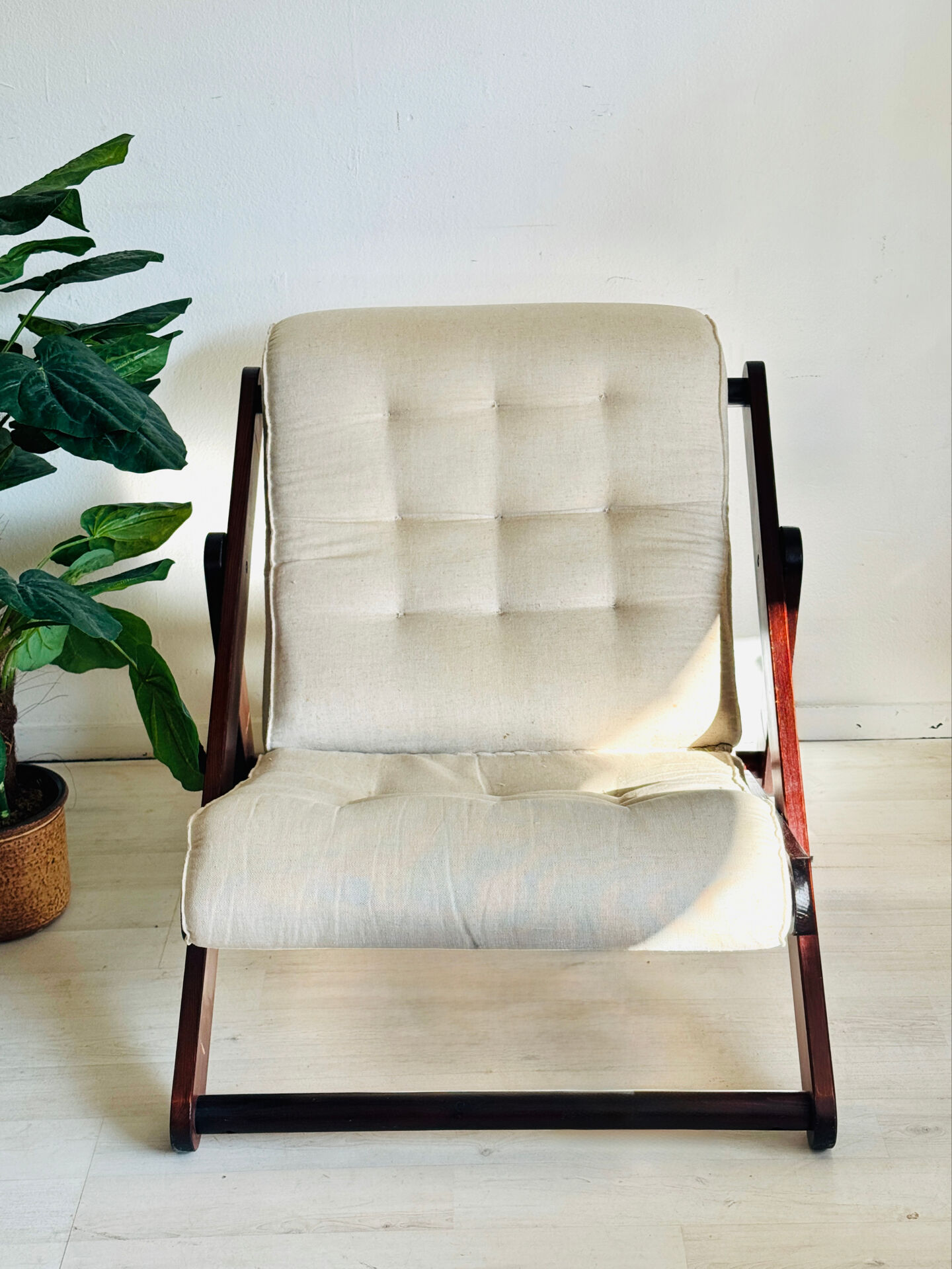 Vintage Ikea Kon Tiki Chair Gillis Lundgren