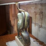 Sphinx lamp by Le Dauphin 80s
