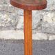 Art Deco wood pedestal table, art deco smoking table, end of sofa, art deco, 30's
