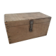 Old industrial carpenter trunk