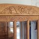 Bonnetière armoire vitrée