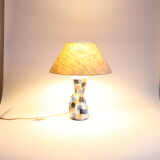 Patchwork Pattern Table Lamp By Keramika Liboje, Yugoslavia 1950S