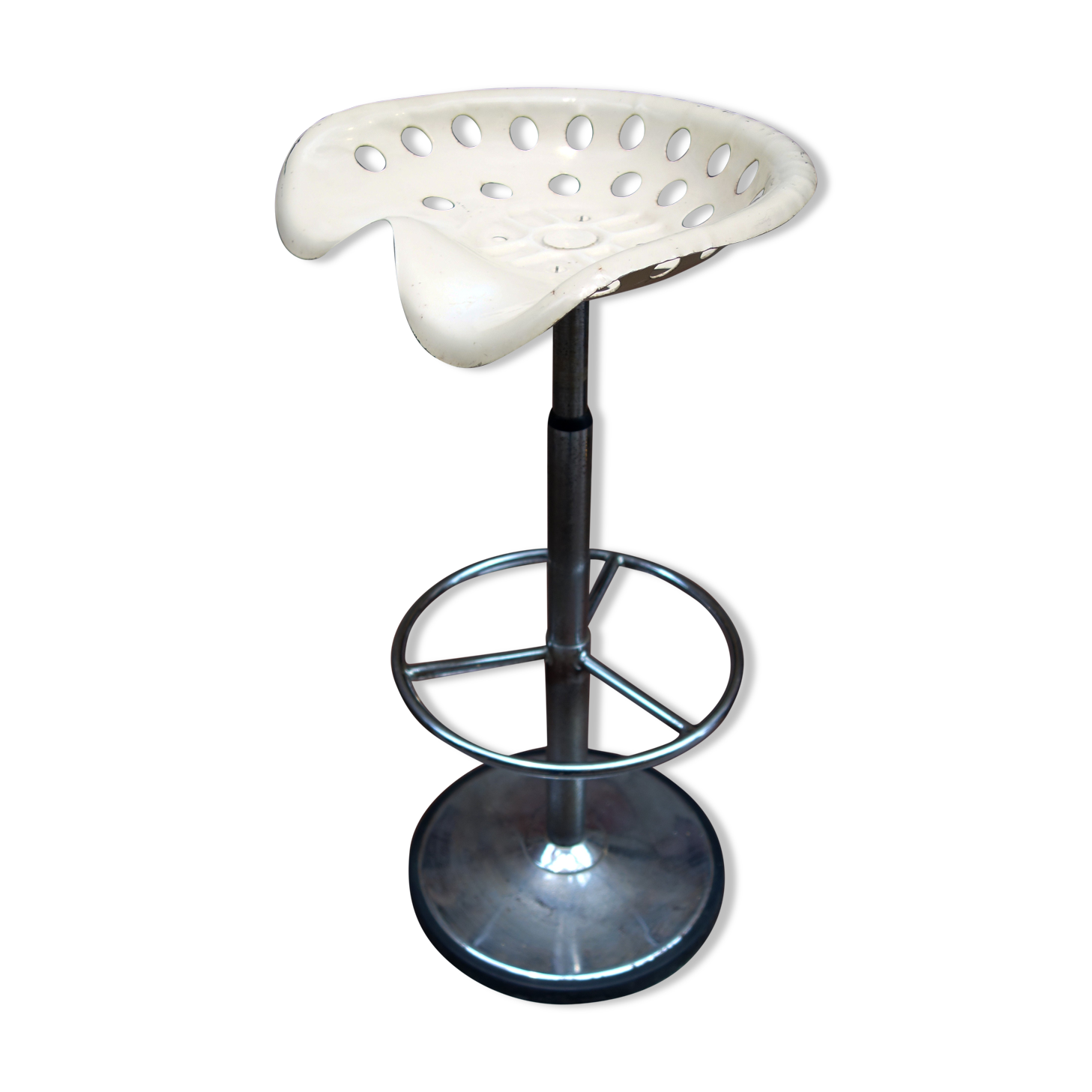 Bar tabouret called "Tracteur" by Etienne Fermigier