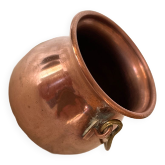 Mini copper cauldron