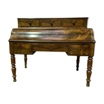 Mahogany cylinder desk Louis Philippe XIX century