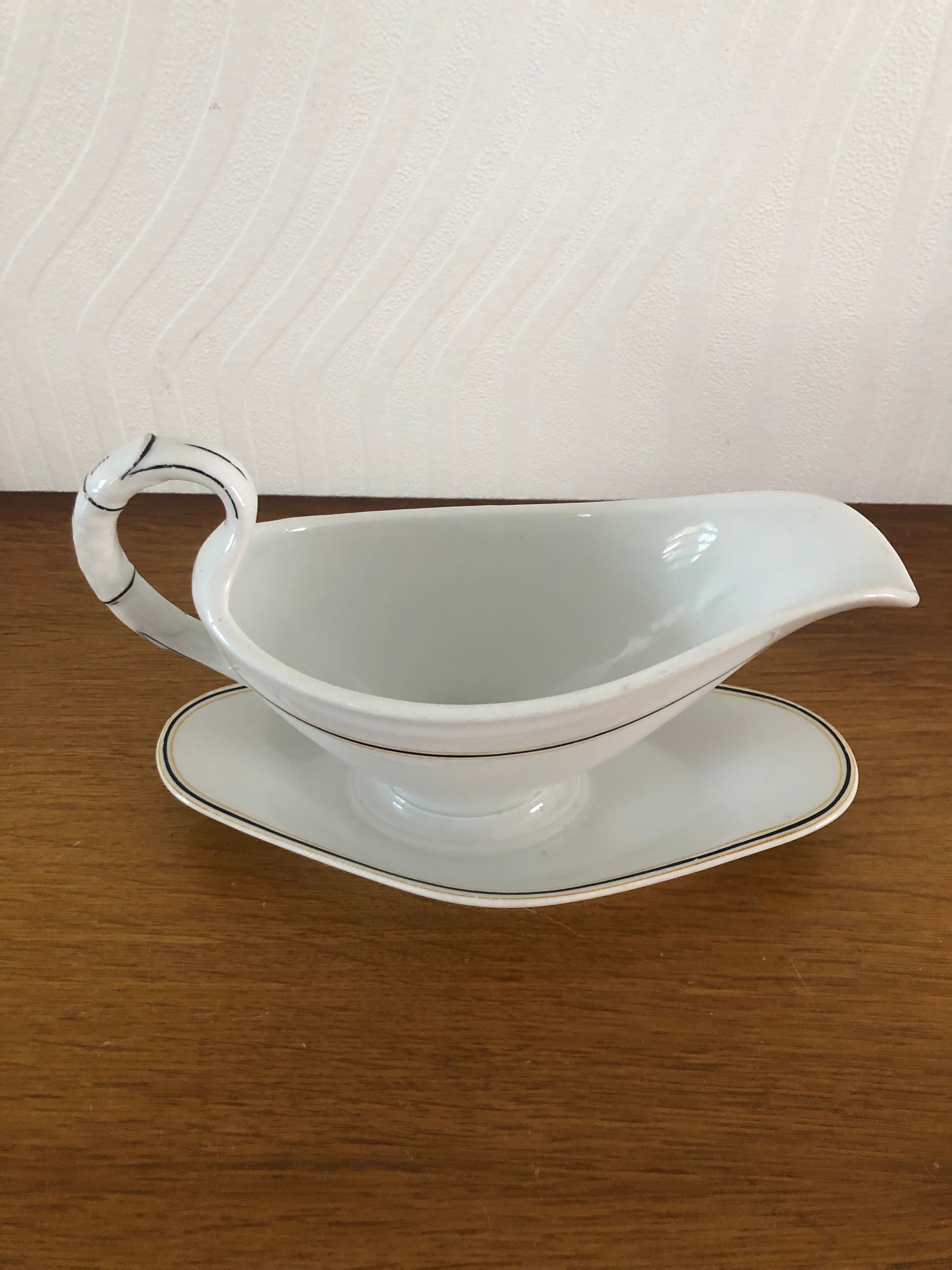 White porcelain saucepan KPM 1942