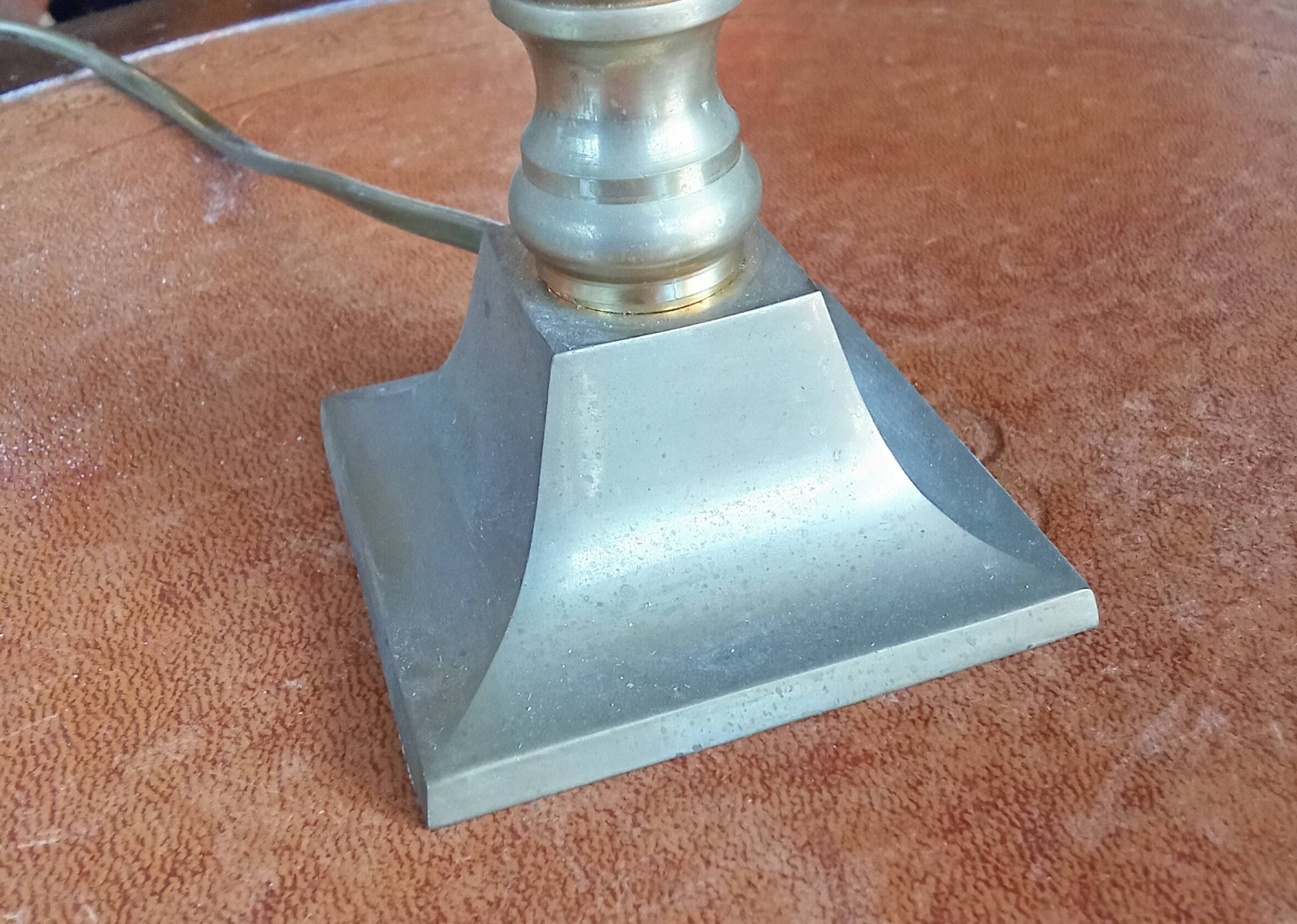 Antique Empire-style table lamp