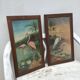 Paire tableaux exotiques