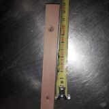 Vintage red formica shelf