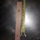 Vintage red formica shelf
