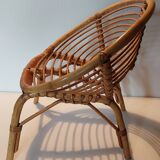children's rattan armchair