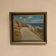 Original Swedish Oil on Canvas – “The Way” by Aksel G Knůdsen – Signed, Vintage & Framed – 52 x 45 cm (24" x 20")