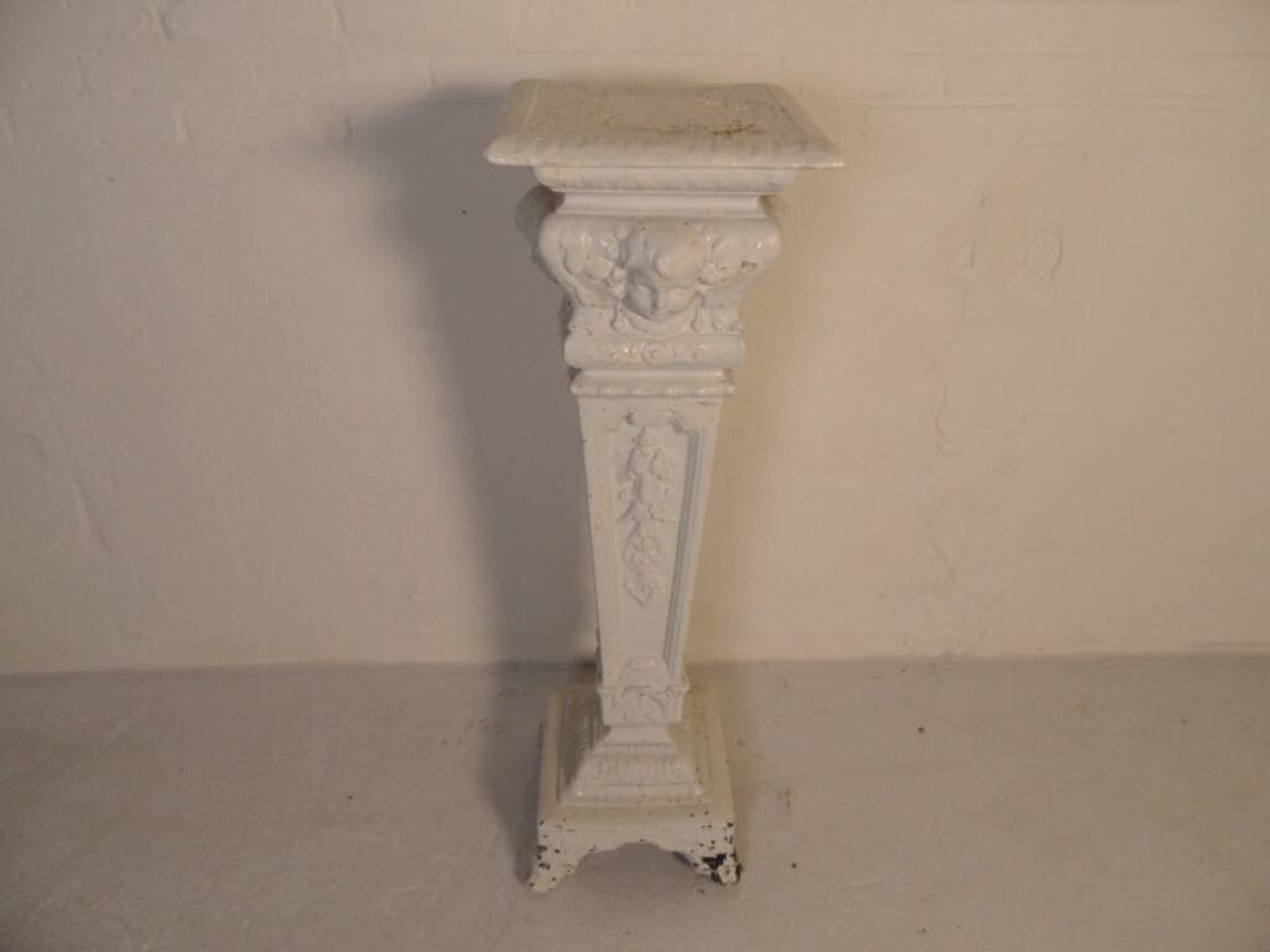 Antique column console
