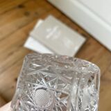 Art Deco Bohemian Crystal Vase