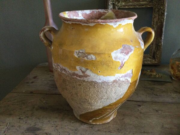 Pot à graisse ancien