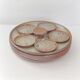 Vintage stoneware serving dish from the 1970s.