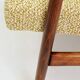 Vintage Nebula green boucle armchair 1970