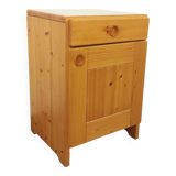 selected by Charlotte Perriand Les Arcs vintage pine storage unit from the 60s and 70s