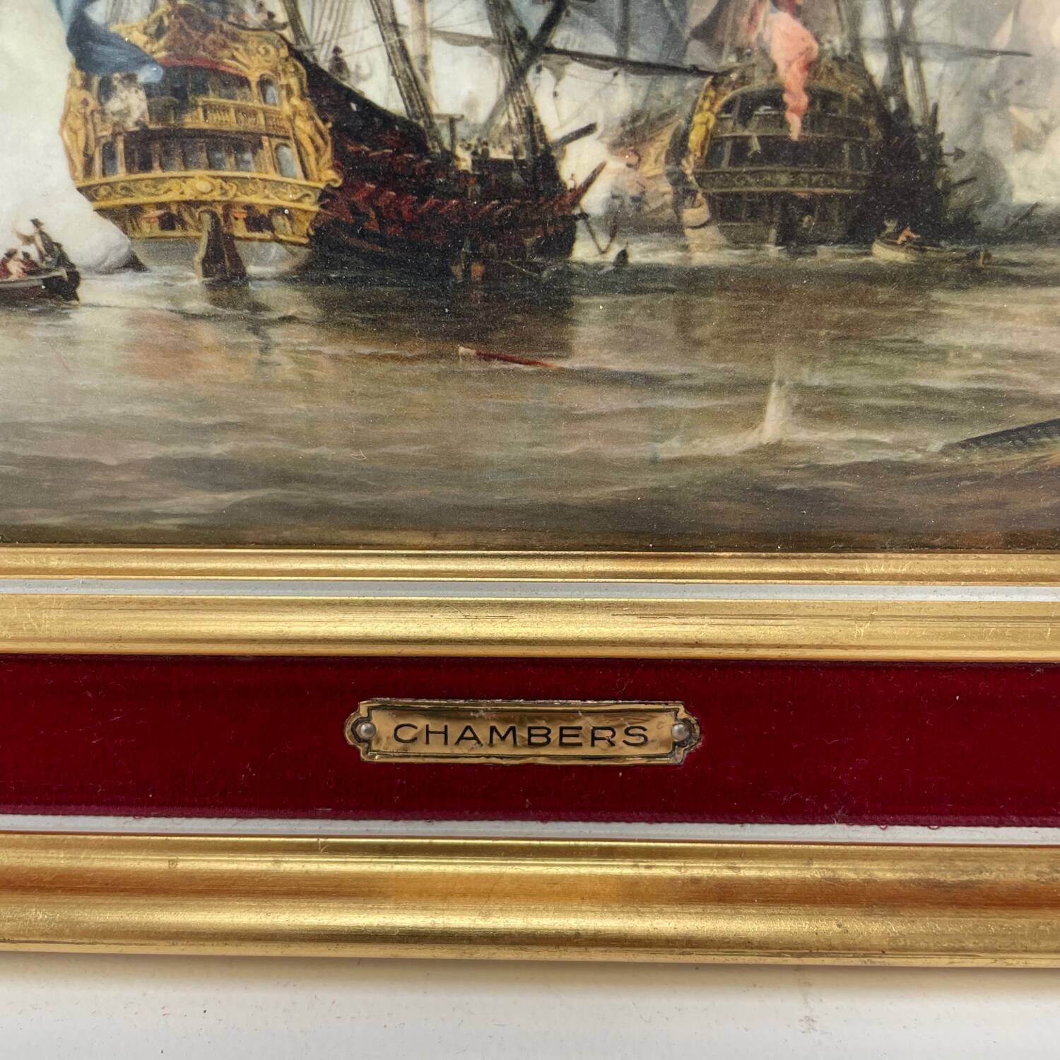 George Chambers La Capture du Porto-Bello