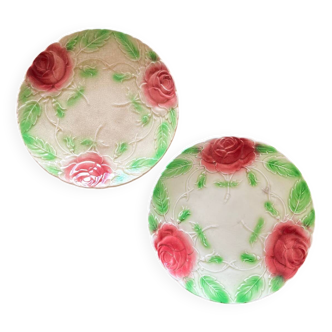 Barbotine plates