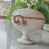 Paris porcelain sugar bowl