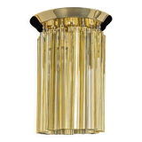 Small Murano glass ceiling light designed by Venini for Kalmar, Austria, 1970s.