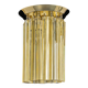 Small Murano glass ceiling light designed by Venini for Kalmar, Austria, 1970s.