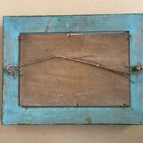 Old painting, seaport