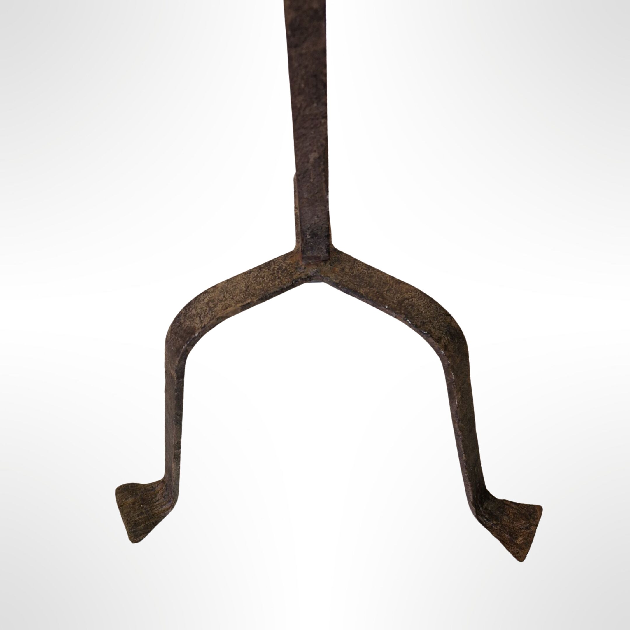 Wrought iron rooster lamp by Jean Touret for atelier marolles, france 1950s