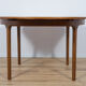 Round Extendable Dining Table from McIntosh, 1960s