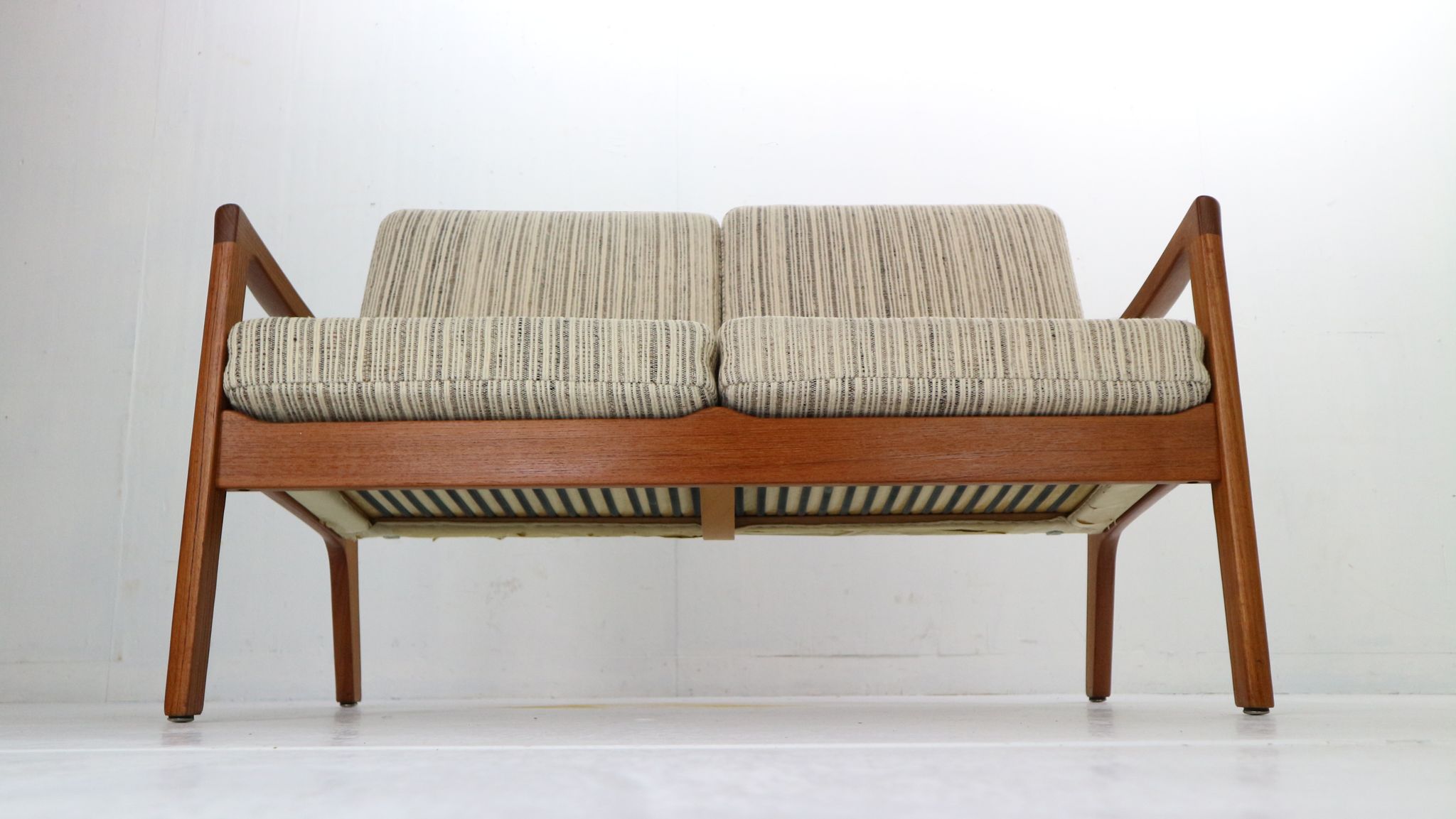 Ole Wanscher Senator 166 Teak 2-Seater Sofa for France & Søn, 1960 Denmark