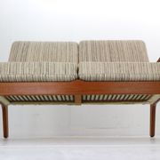Ole Wanscher Senator 166 Teak 2-Seater Sofa for France & Søn, 1960 Denmark