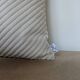 Chevron corduroy cushion