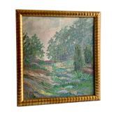 Landscape oil painting , 1920