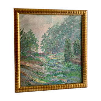 Landscape oil painting , 1920