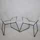 Chaise Diamond par Harry Bertoia pour Knoll, lot de 2, années 1950/60 Chaise longue en fil de fer