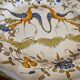 Assiette de présentation sur pied douche Martres Tolosane décor Moustier
