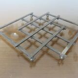 Extendable silver metal underside 40s 50s