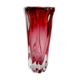 Vase by J. Hospodka for Chribska Sklarna, Czechoslovakia, 1960s