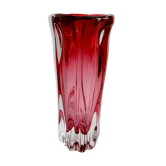 Vase by J. Hospodka for Chribska Sklarna, Czechoslovakia, 1960s