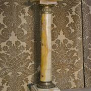 Colonne en onyx fin 19e siècle